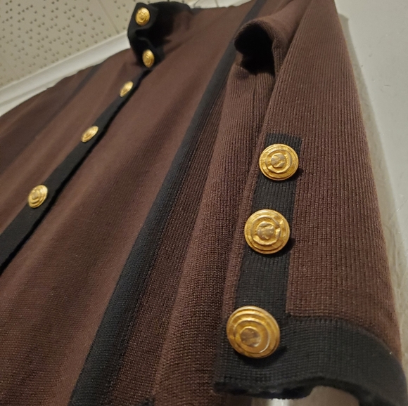 VINTAGE 100% Merino Extrafine Wool ESCADA Jacket and Skirt Set - Picture 4 of 16